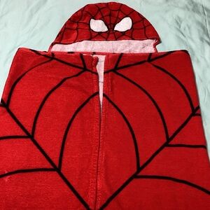 Marvel Spider-Man Character Kids Poncho Bath Towel